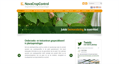 Desktop Screenshot of novacropcontrol.nl